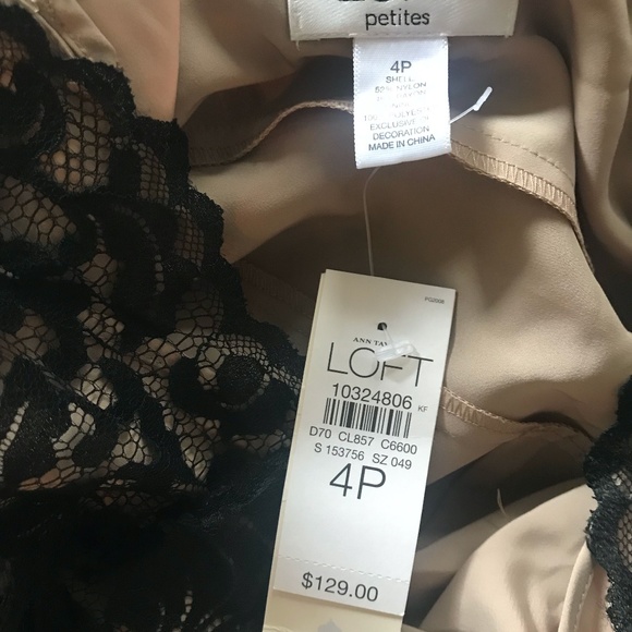 Ann Taylor Black Lace Dress - Picture 1 of 3